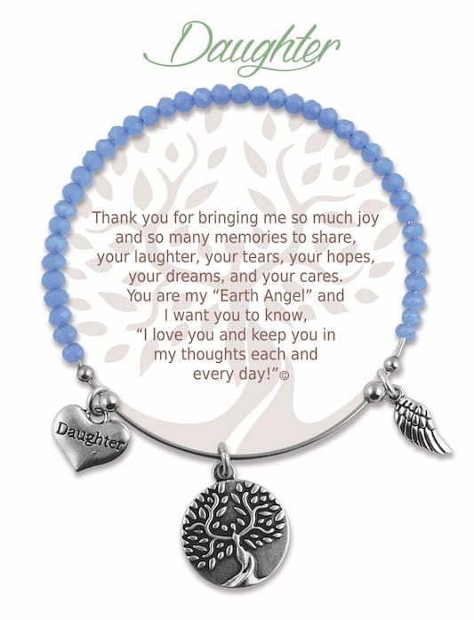 Earth Angel Bracelet Daughter - Cardsmart & Gift