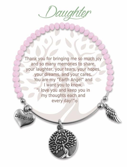 Earth Angel Bracelet Daughter - Cardsmart & Gift