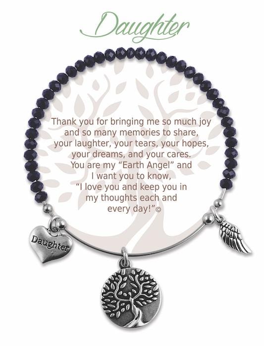 Earth Angel Bracelet Daughter - Cardsmart & Gift