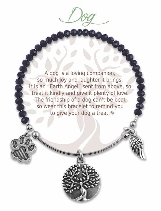 Earth Angel Bracelet Dog - Cardsmart & Gift