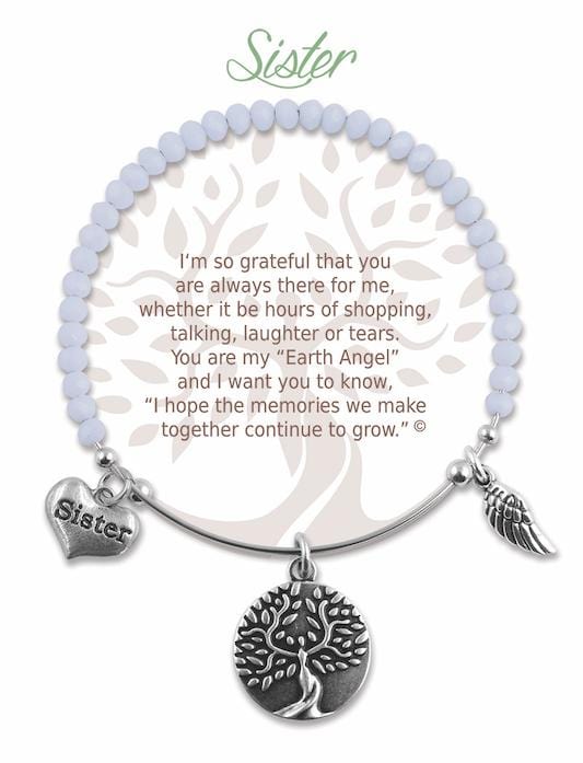 Earth Angel Bracelet Sister - Cardsmart & Gift