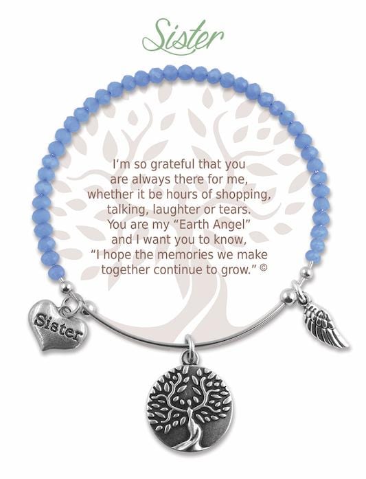 Earth Angel Bracelet Sister - Cardsmart & Gift