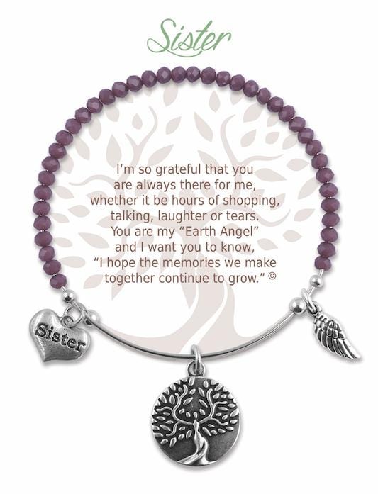 Earth Angel Bracelet Sister - Cardsmart & Gift