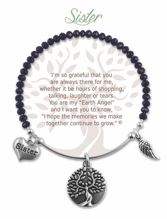 Earth Angel Bracelet Sister - Cardsmart & Gift