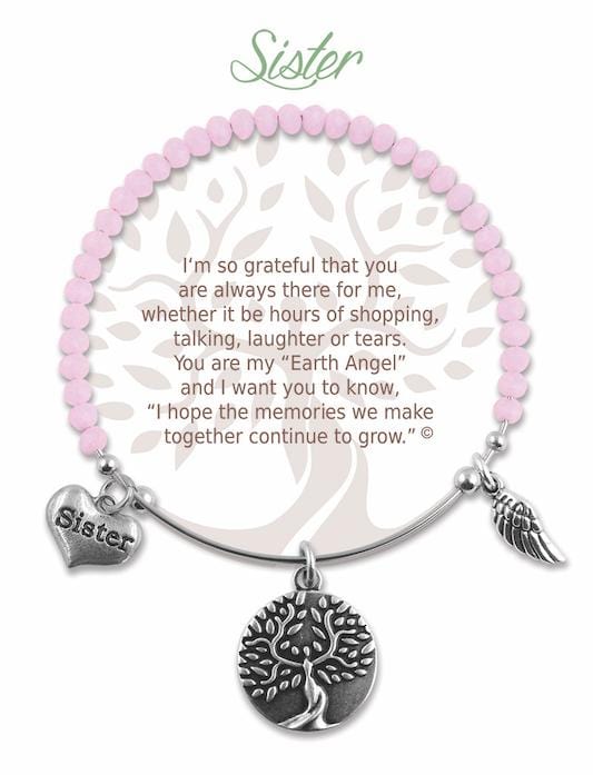 Earth Angel Bracelet Sister - Cardsmart & Gift
