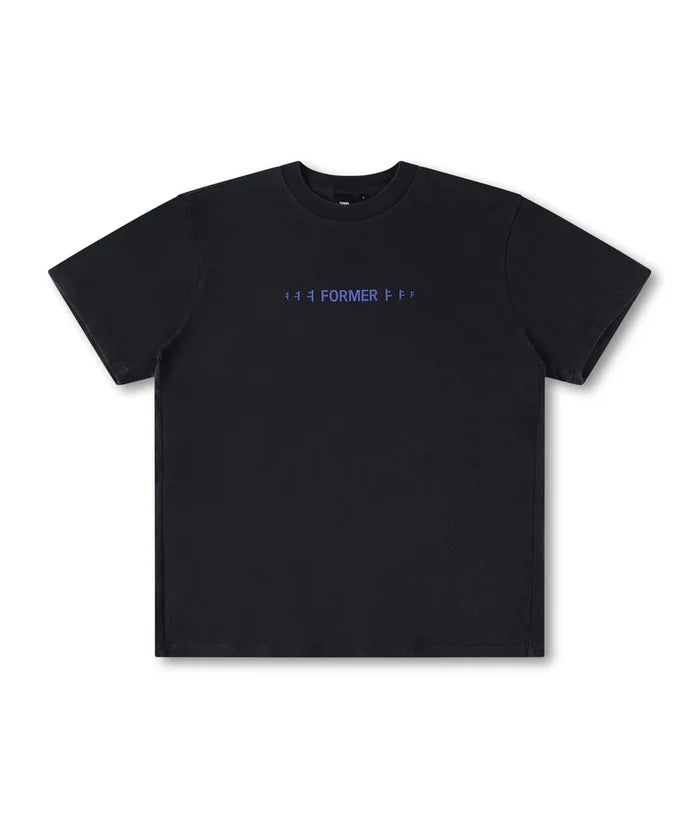Former Envision tee washed black relaxed fit cotton t-shirt