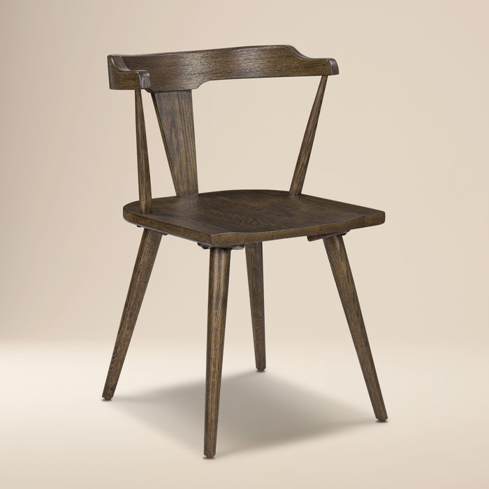 Enzo Dining Chair | Tundra Brown