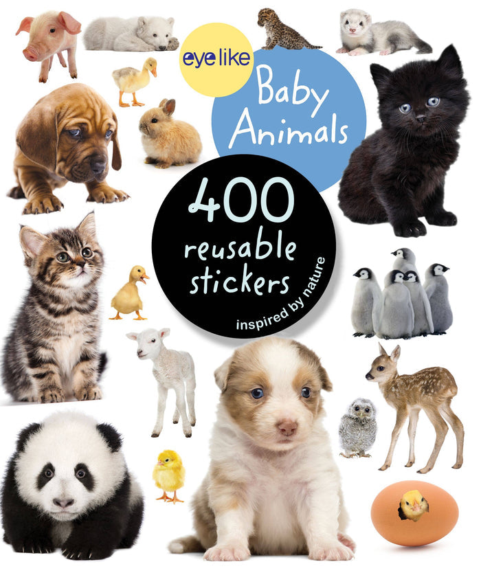 Eyelike Stickers Book: Baby Animals