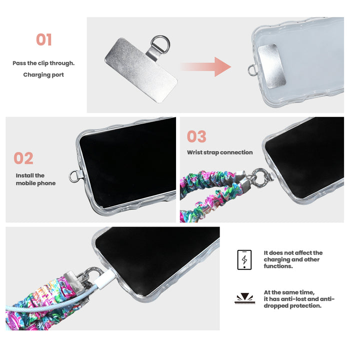Fancy Bands scrunchie phone wrist strap accessory