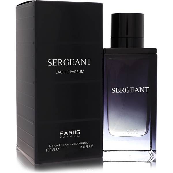 Fariis Sergeant Elixir Eau De Parfum for Men | Aromatic Fougere Cologne | 3.4 oz | Bold Spicy & Warm Fragrance