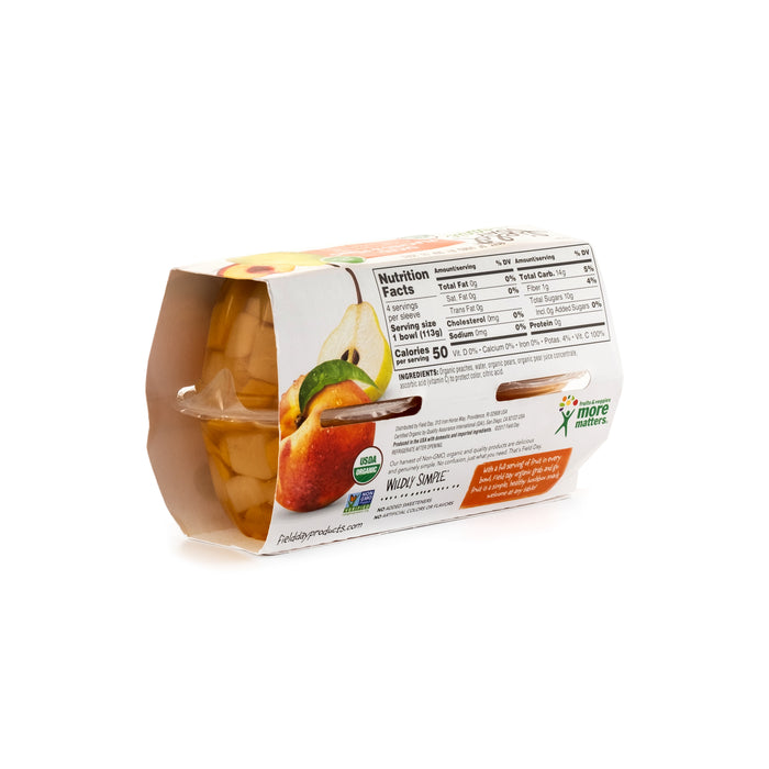 Field Day Organic Diced Peaches & Pears 454g