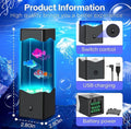Fish Lava Lamp LED Mood Color Changing Night Light