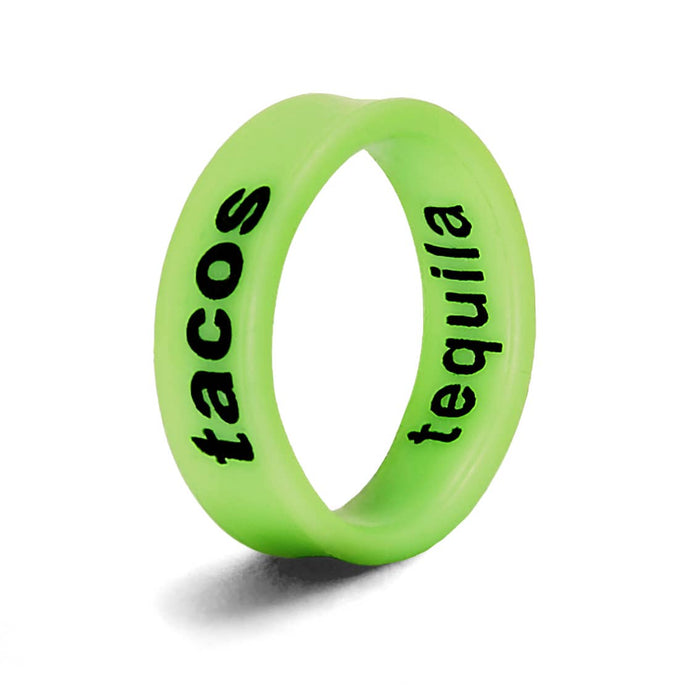 flip rings flip reversible tequila and tacos ring