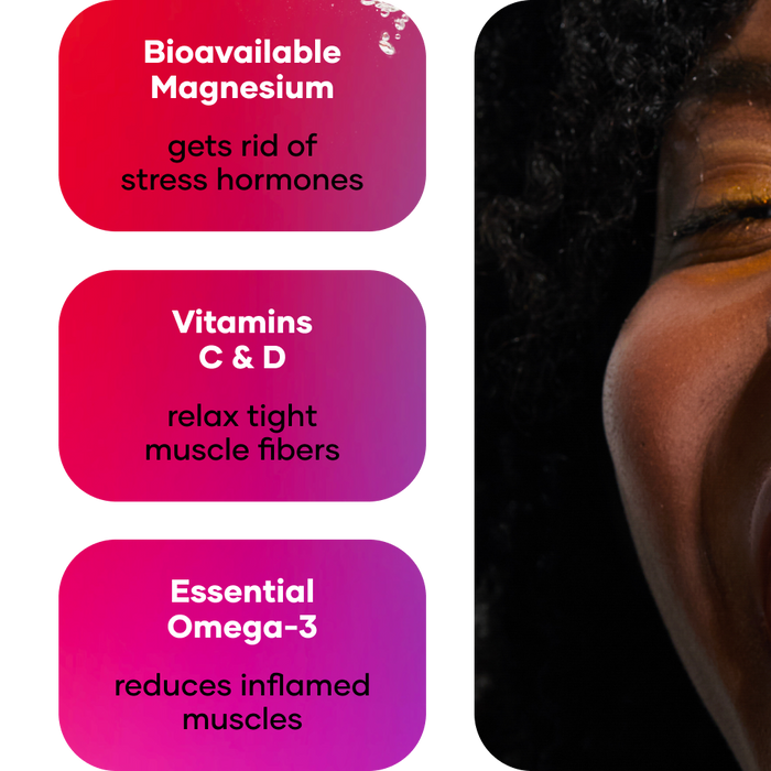 fragrance-free ache erasing anti-stress bath treatment