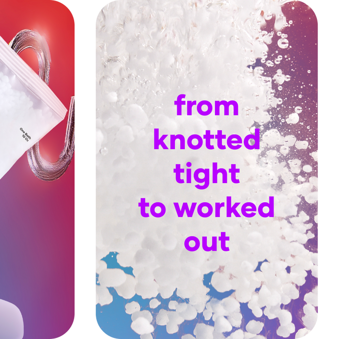 fragrance-free ache erasing anti-stress bath treatment