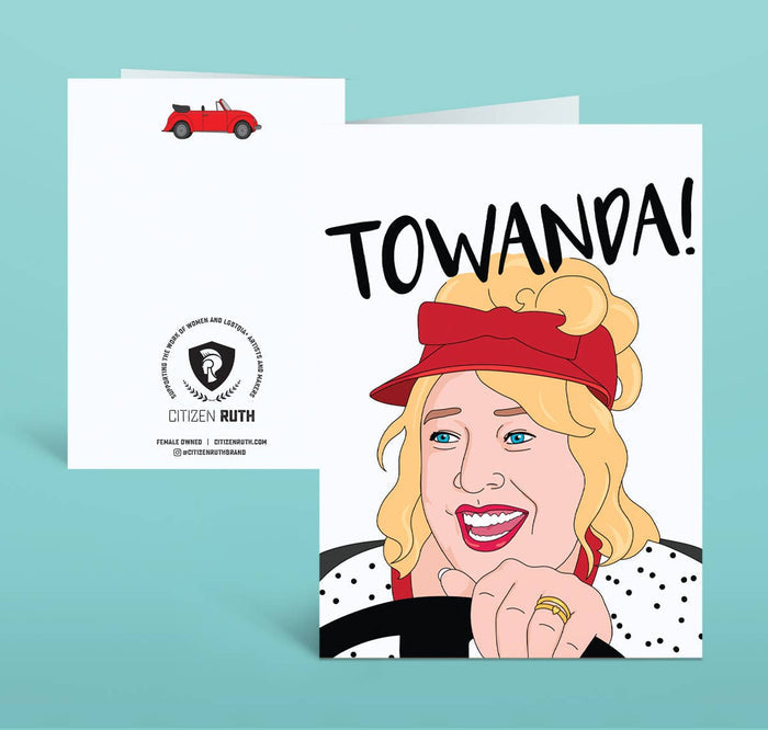 Fried Green Tomatoes Towanda! card