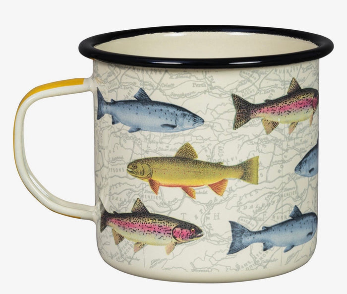 Gentleman’s Hardware Enamel Mug - Fish