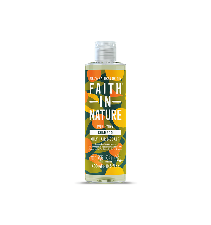 Faith In Nature Natural Grapefruit & Orange Shampoo For Oily Hair & Scalp