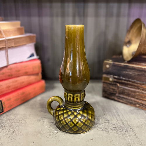 Green Pottery Lantern