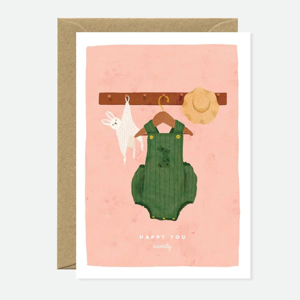 All The Ways To Say - Greeting Card - Happy You Sweety Rabbit