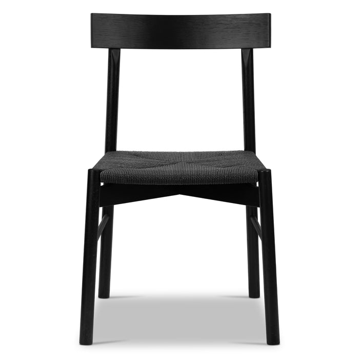 Hamm Dining Chair | Pitch Black