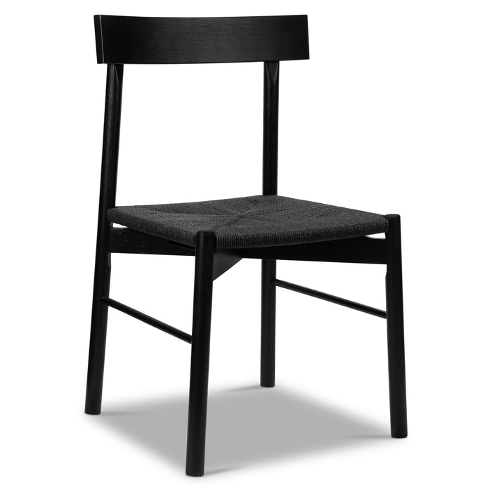 Hamm Dining Chair | Pitch Black