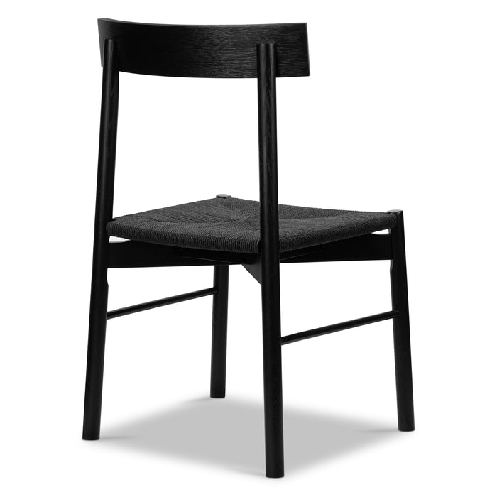 Hamm Dining Chair | Pitch Black