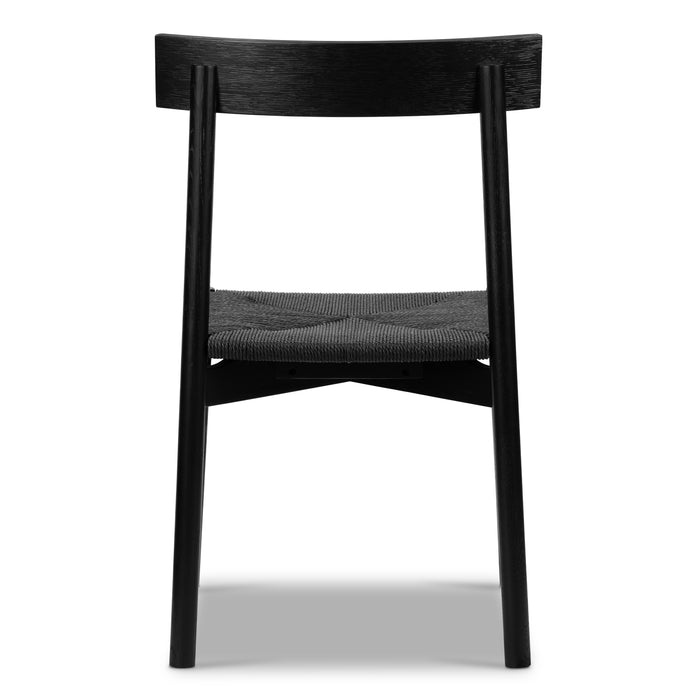 Hamm Dining Chair | Pitch Black