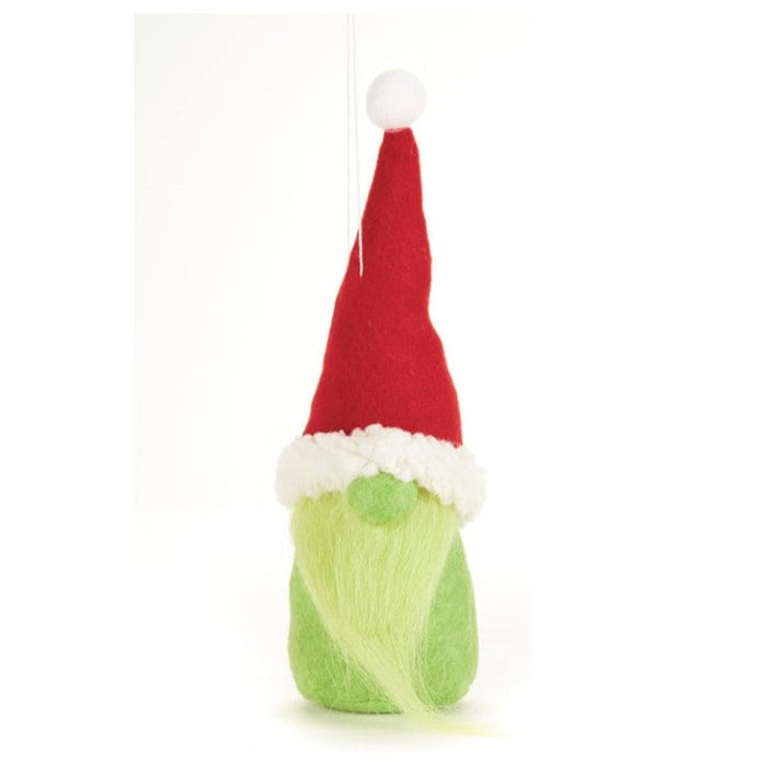 Hanging Santa Grinchy Gnome