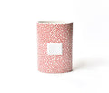 Happy Everything Red Small Dot Mini Oval Vase