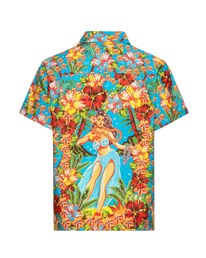 HAWAI BLOUSE, HULA GIRL