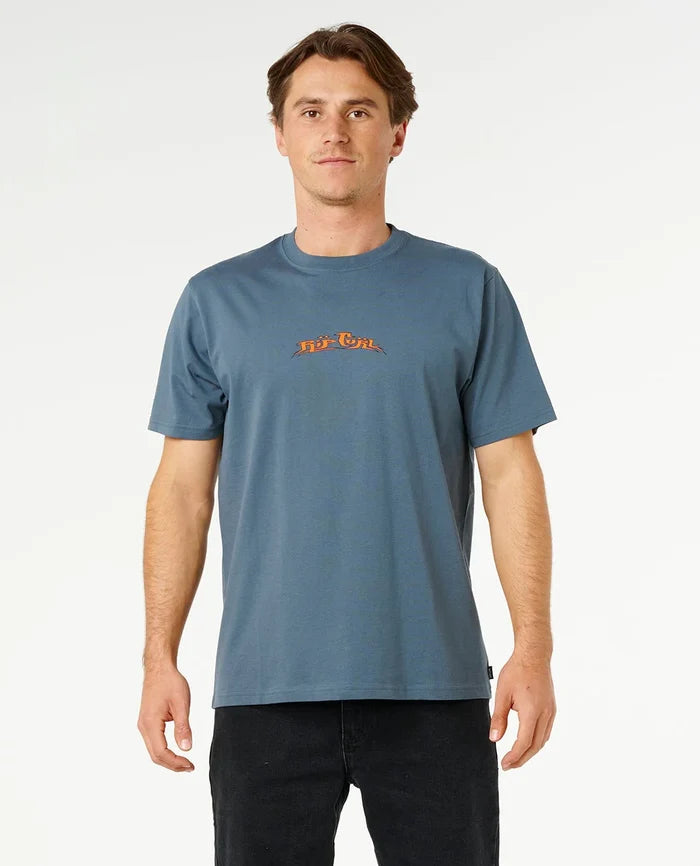 Rip Curl Hazed And Tubed Relaxed Tee men's front view