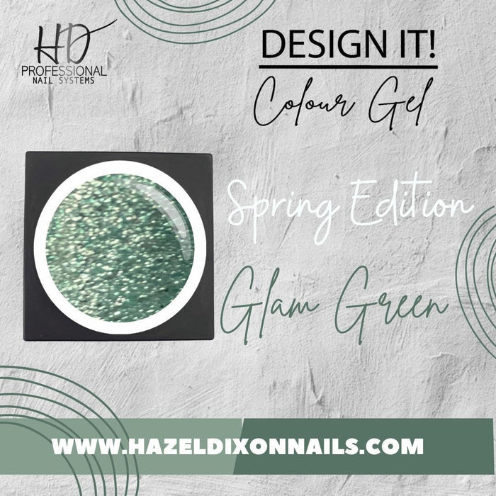 HD Design It! Colour Gel - Glam Green