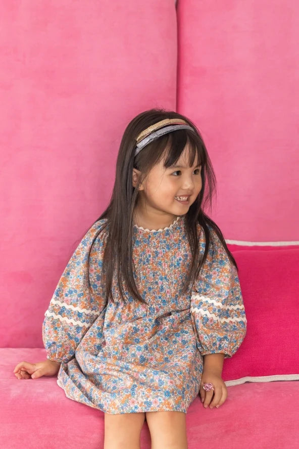 Luciole et Petit Pois - Headband - Kimono - Grey - Lifestyle Cut 1