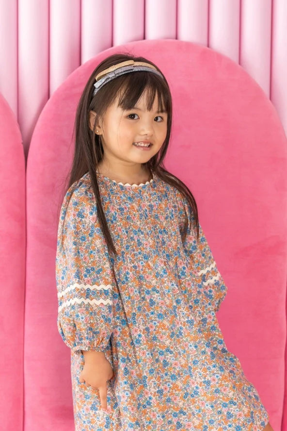 Luciole et Petit Pois - Headband - Kimono - Grey - Lifestyle Cut 3