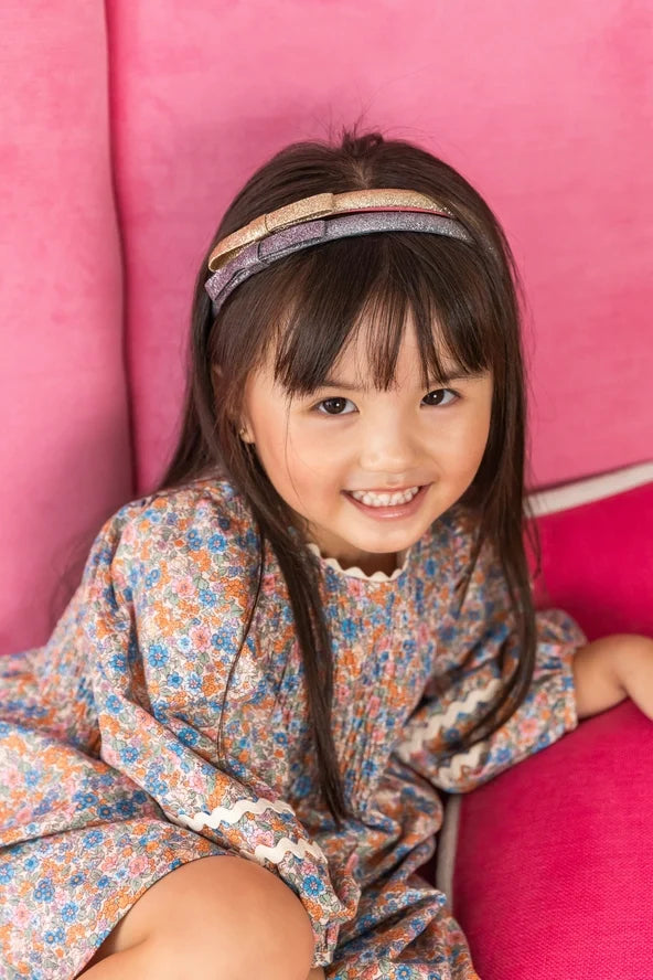 Luciole et Petit Pois - Headband - Kimono - Grey - Lifestyle Cut 4