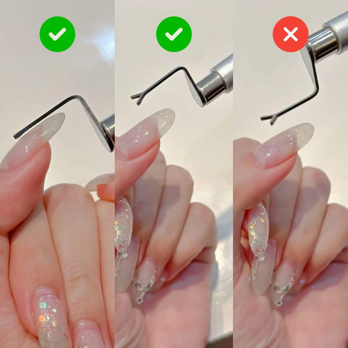 tool for heart shape cat eye design with magnet