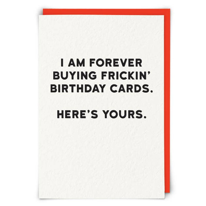 Here's Yours Greetings Card - Taryn x Philip Boutique