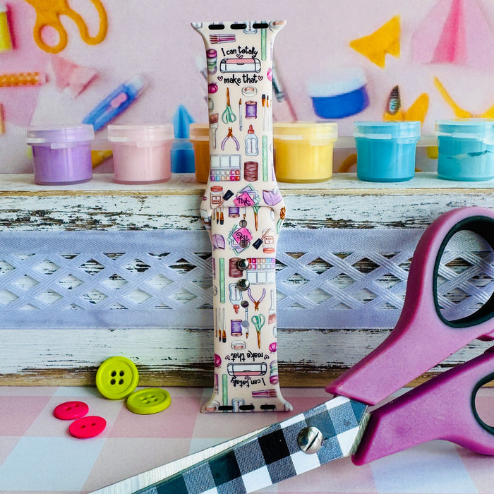 I Can Totally Make That Print Silicone Band For Apple Watch