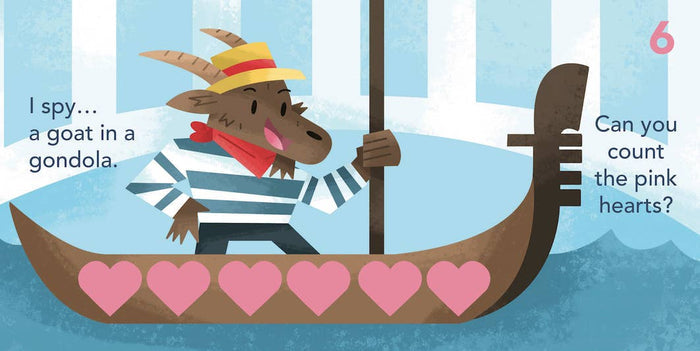 I Spy...A Pig in A Plane Counting and Shapes Board Book