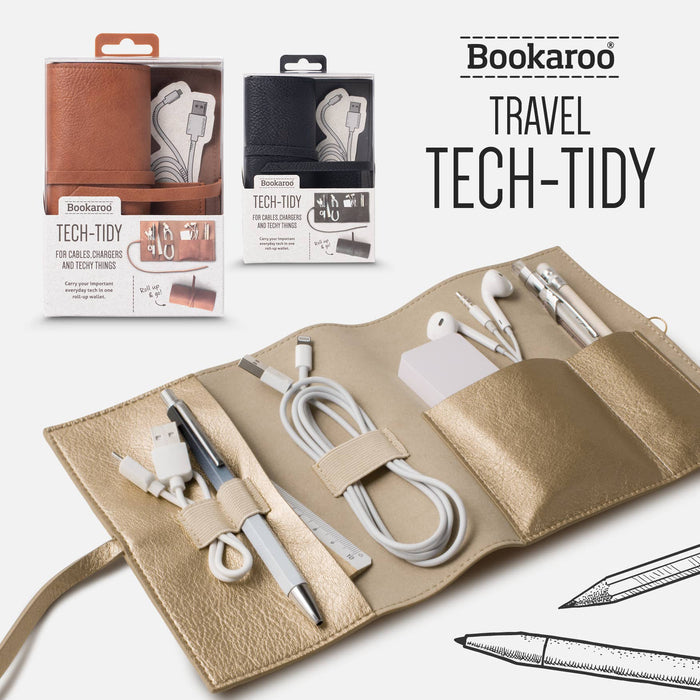 if USA - Bookaroo Travel Tech Tidy: Charcoal