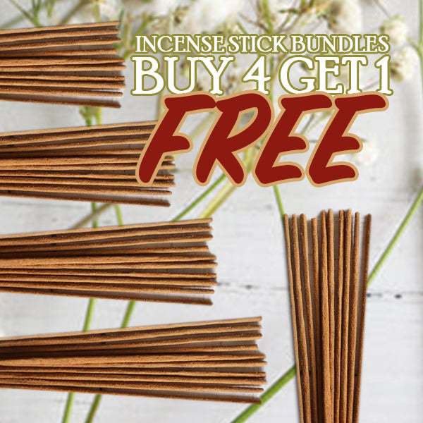 Incense Stick BUNDLES (Buy 4 Packs Get 1 Pack FREE)
