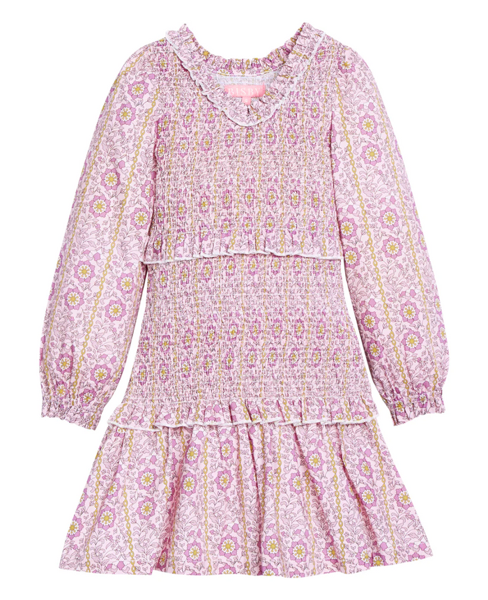 Indie Violet Vines Dress