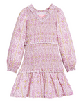 Indie Violet Vines Dress