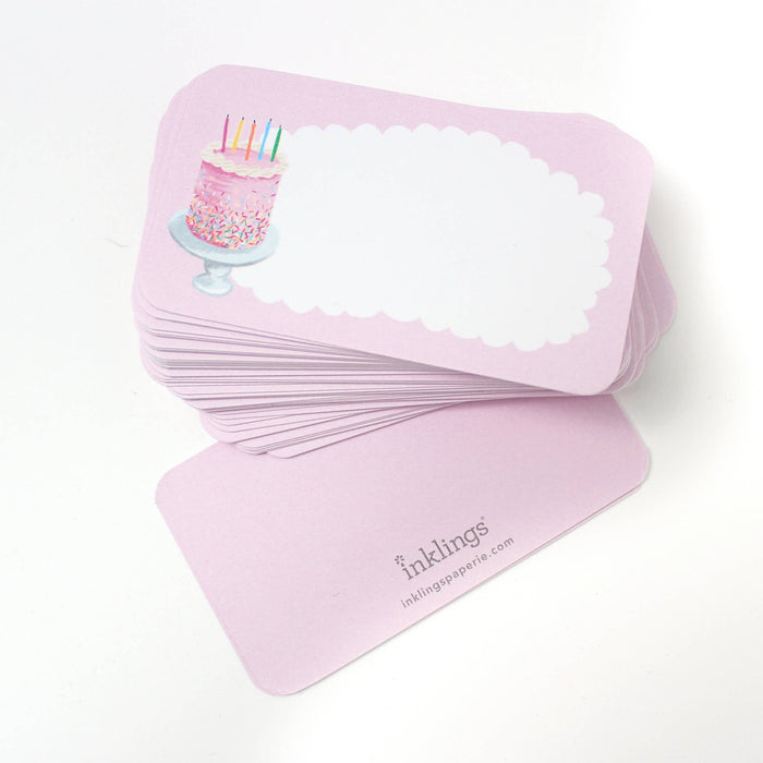 Inklings Paperie - Pocket Notes™ - Birthday Cake