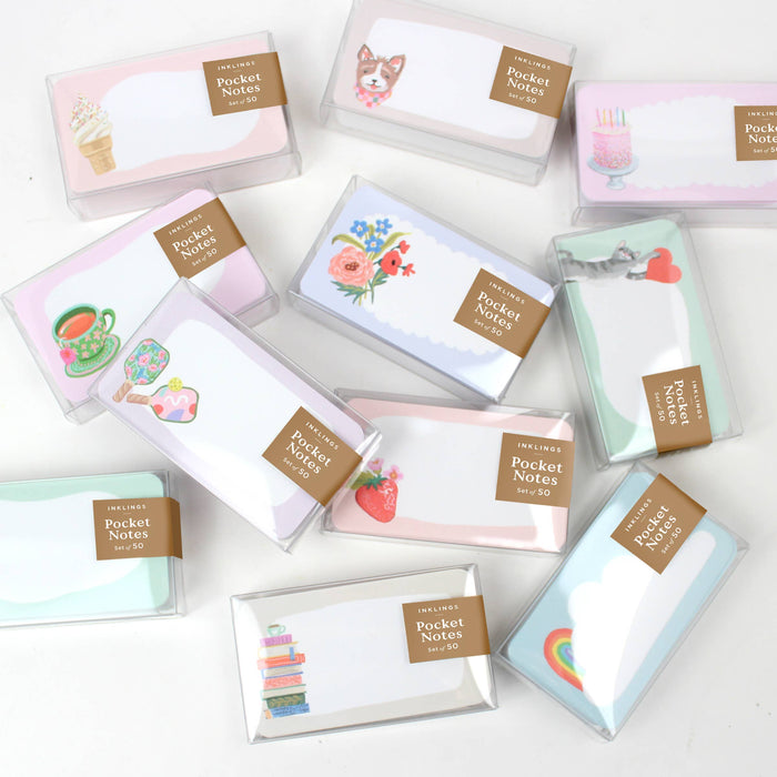 Inklings Paperie - Pocket Notes™ - Birthday Cake