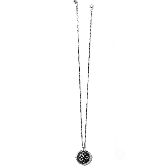 Interlok Noir  Reversible Necklace