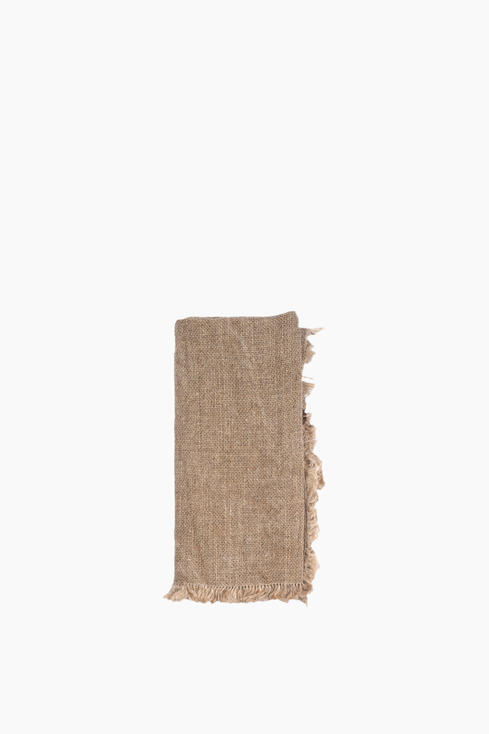 Italian Linen Napkin | Fringe