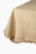 Italian Linen Tablecloth | Fringe