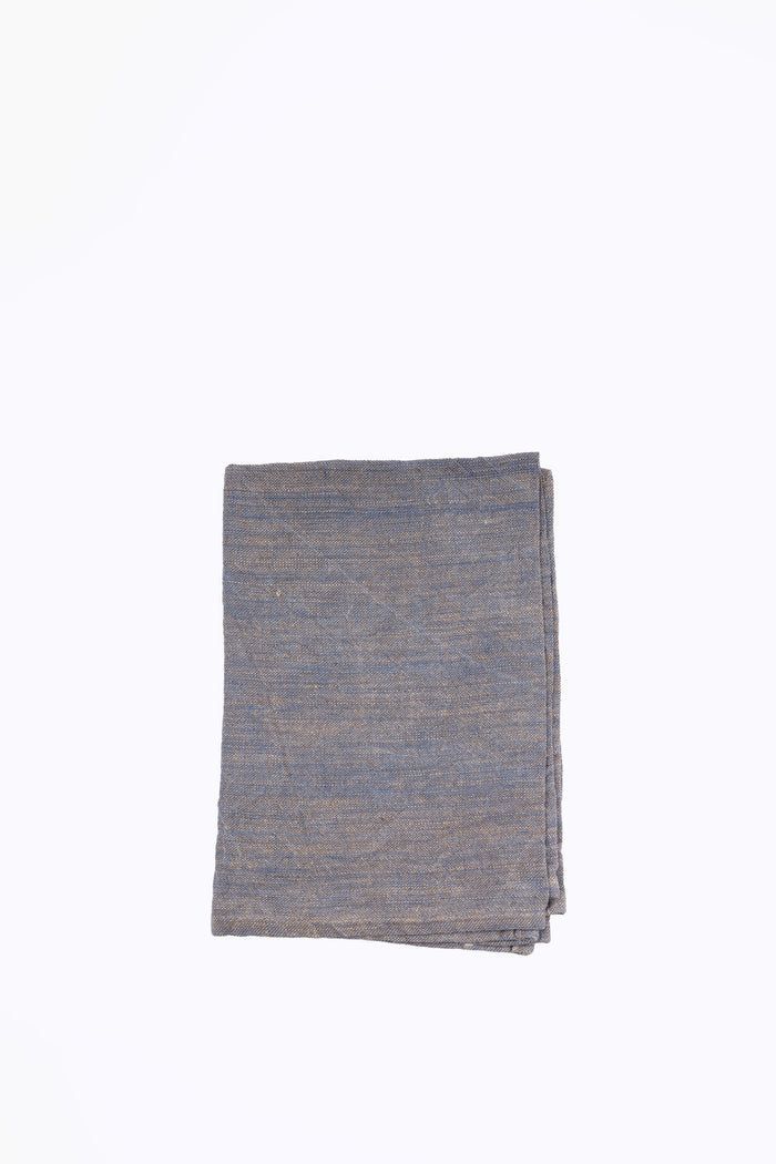 Italian Linen Tea Towel | Blue